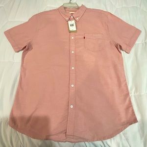 Levi’s Men short sleeve button up shirt, xl